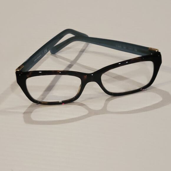 Tory Burch TY2049 1359 Eyeglasses Tortoise Blue Full Rim Frames 51-17-135 - Picture 2 of 13